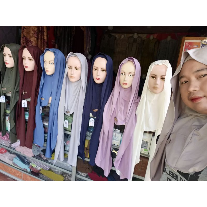 paket usaha hijab instan mewah elegan