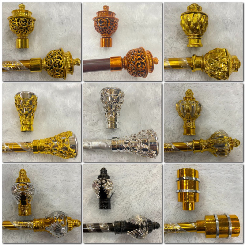 Endcup Mewah Gorden | Tutup rell rollet gorden unik | mahkota besi gorden