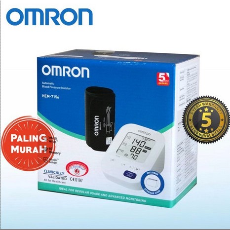 Tensimeter Omron Hem-7156 Tensi Digital Omron Tanpa Adaptor