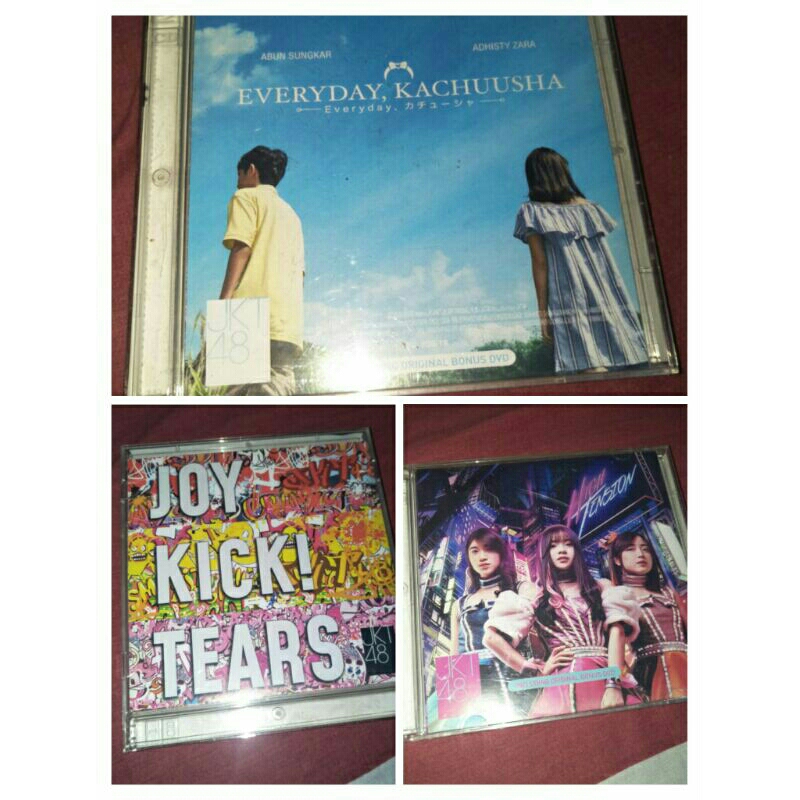 Album Official JKT48 Everyday Kachuusa Joy Kick Tears High Tension