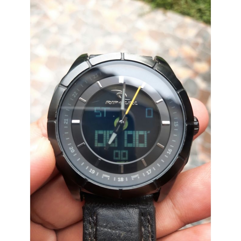 JAM TANGAN RIPCURL ORIGINAL (Mayham Midnight Leather Watch)