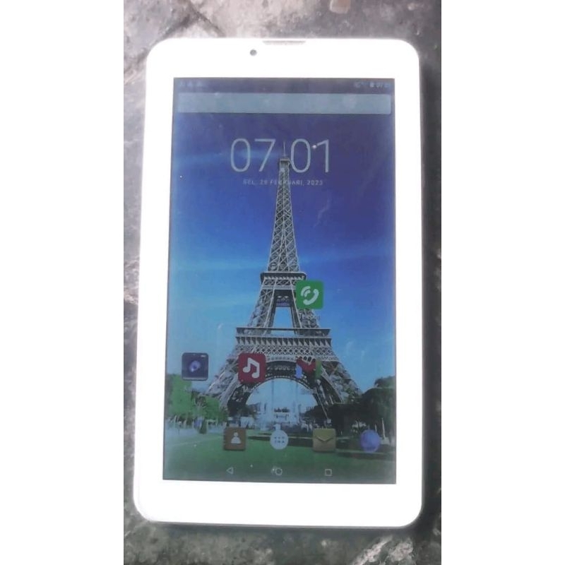 TABLET EVERCOSS DUAL SIM SECOND MURAH NORMAL