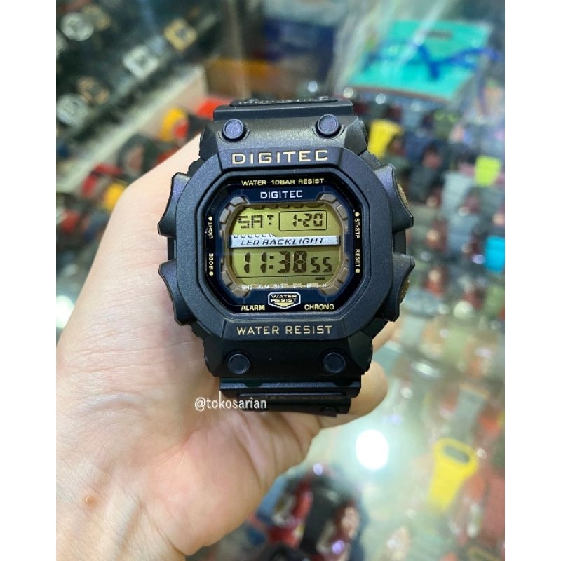 Jam Tangan Digitec Untuk Pria Digital Sport Terbaru Water Resist