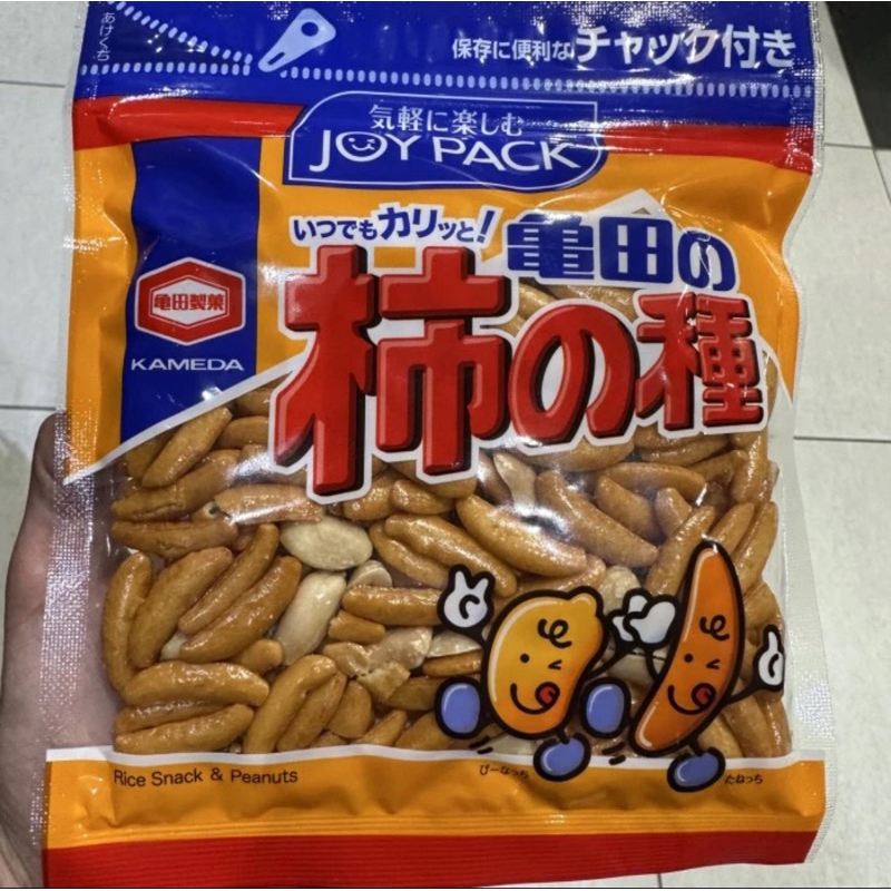 

Kameda No kakinotane Rice Crackers and Nuts Crips Snack Kacang Jepang Japan Kerupuk Original Wasabi