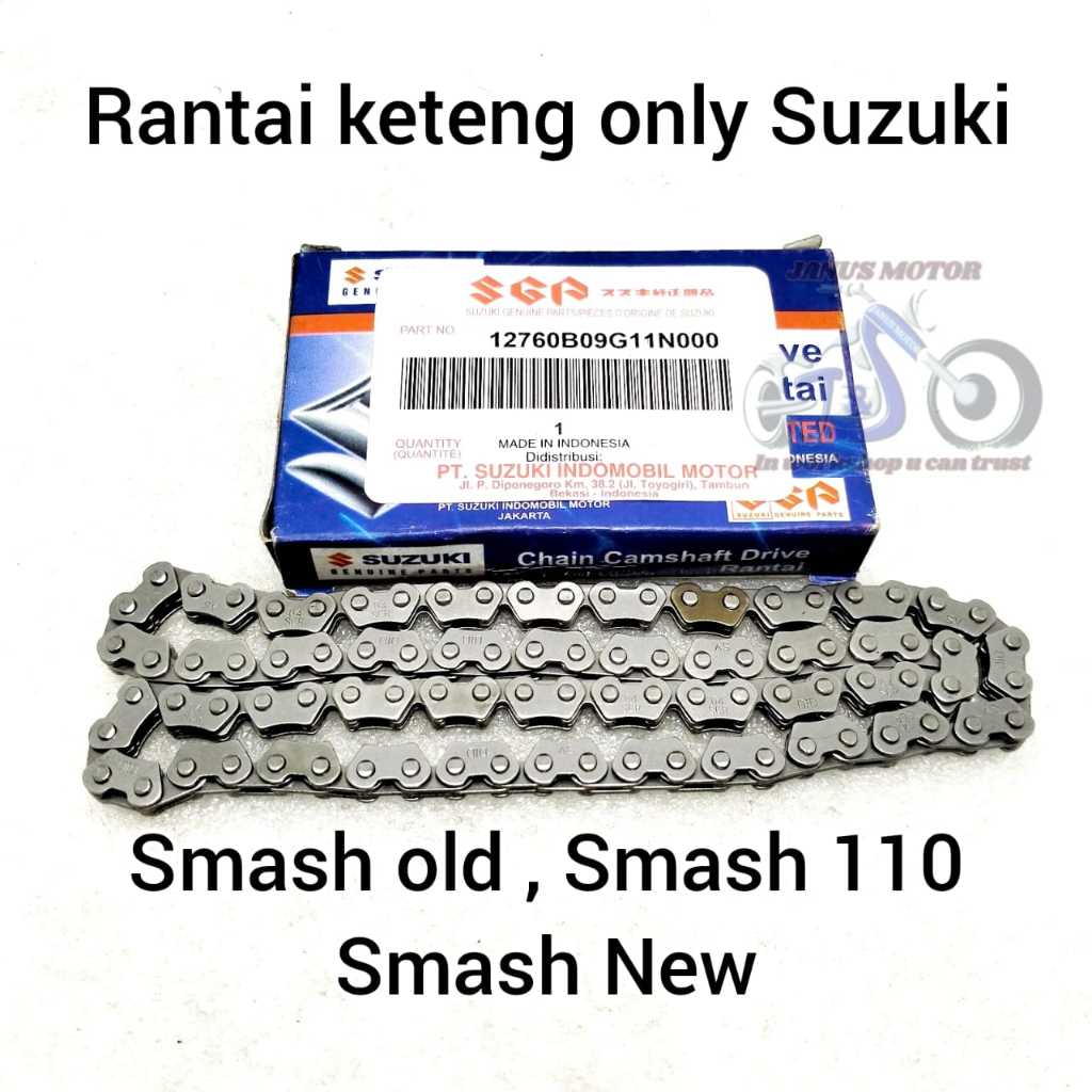Rantai keteng only Suzuki Smash Old New 110 Kualitas original presisi dan awet tidak berisik kamprat