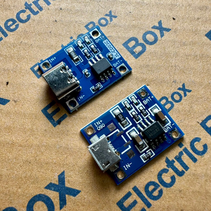 modul charger TP4056  micro usb dan tipe C