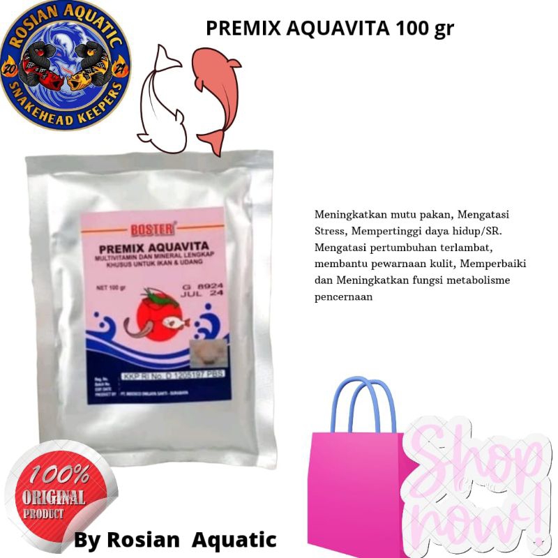 PREMIX AQUAVITA 100 gr