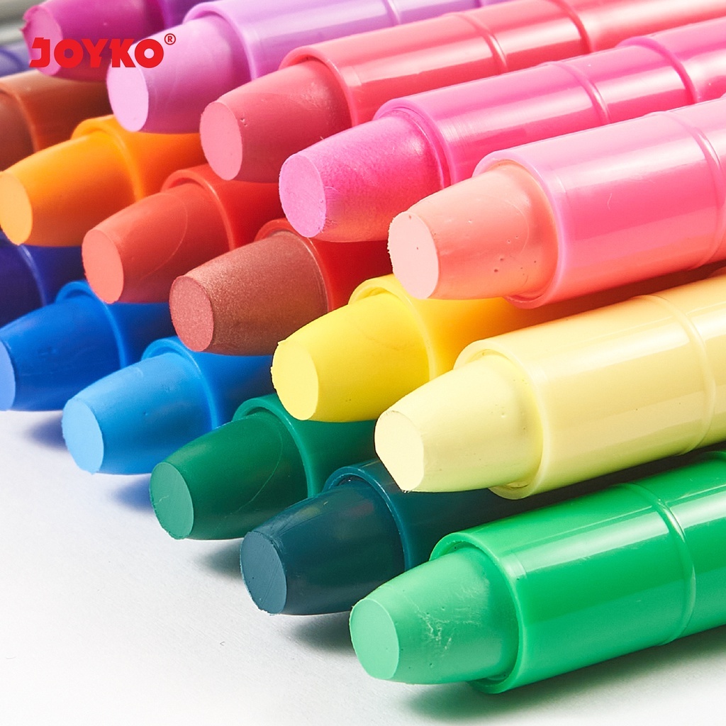 

RB Silky Crayon Krayon Halus Joyko SLC-A Warna Colors