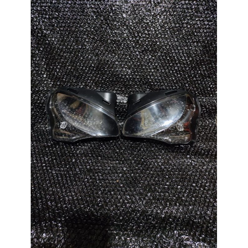 MIKA KACA LAMPU DEPAN YAMAHA R25 NEW LED ORIGINAL 1SET KIRI KANAN