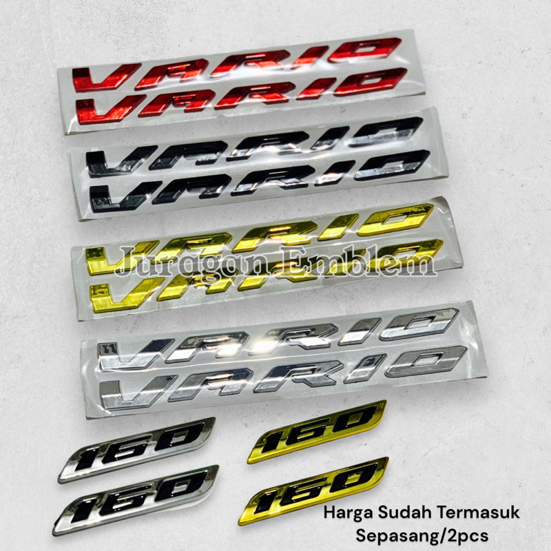 EMBLEM MOTOR HONDA VARIO 160 TERBARU 2023