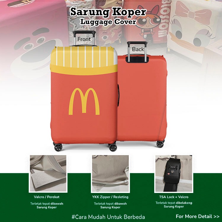 French Fries MCD / McDonald's - Sarung Koper / Pelindung Koper