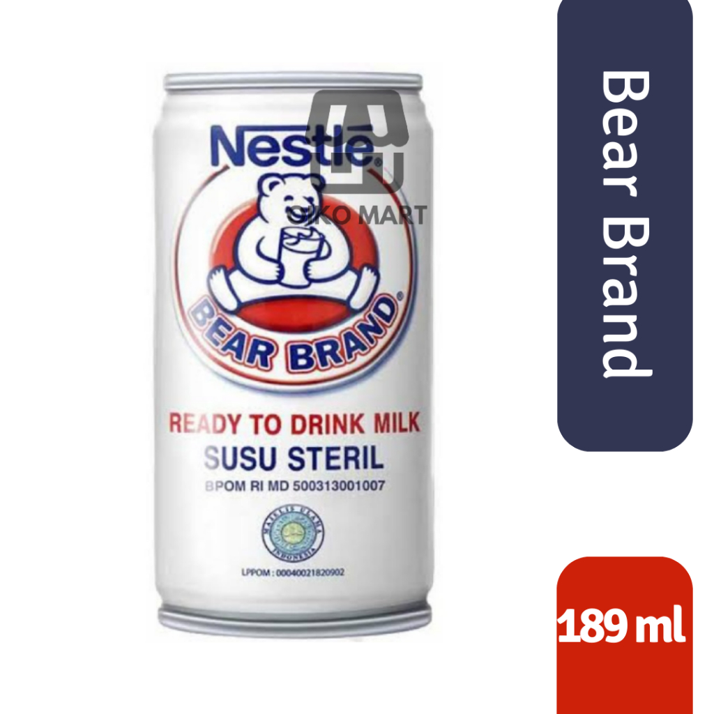 

Bear Brand 189 ml Susu Beruang