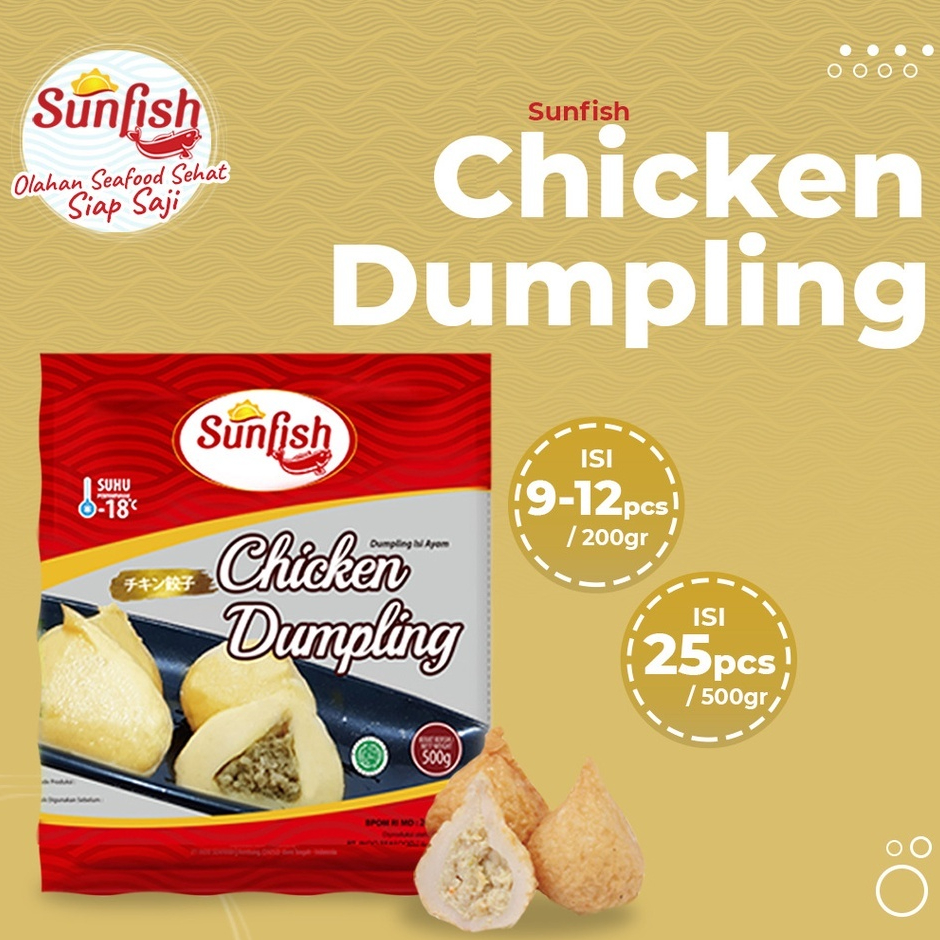 

Sunfish Dumpling Isi Ayam @500gr