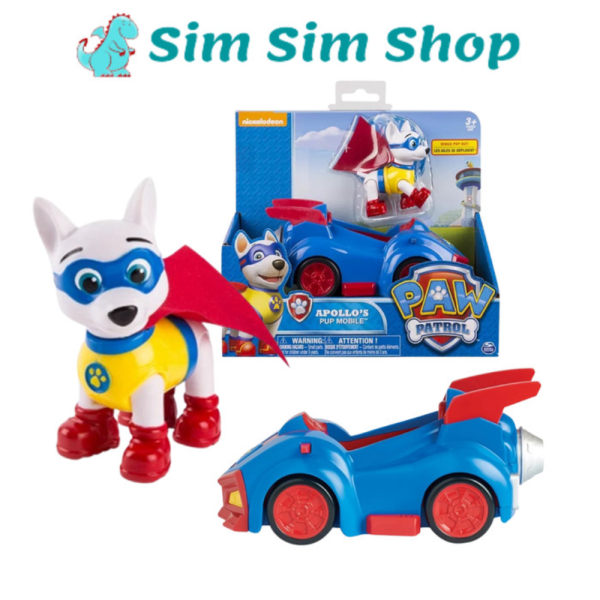 

Pup Unik Paw Berkualitas Set Apollo New Mobil Mobile Patrol Original Figure Apollo's