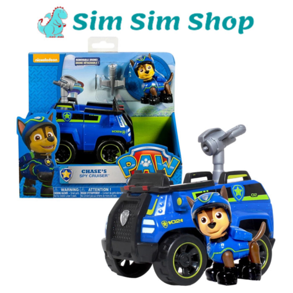 

Mobil Figure Mobile Unik Chase Cruiser Original Spy Chase's Paw Set Patrol Diskon