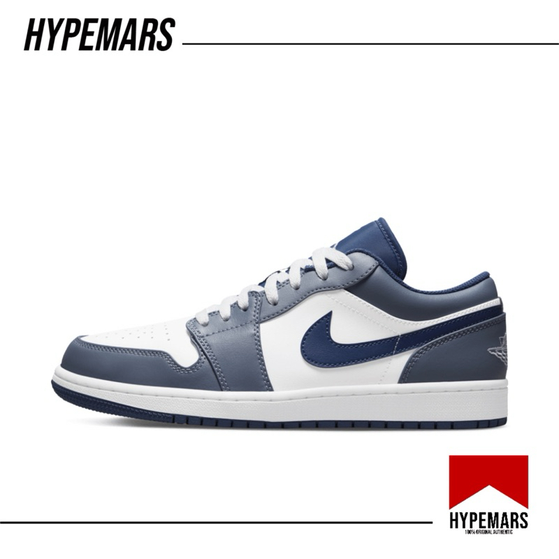 Air Jordan 1 Low "Ashen Slate" 100% Original Resmi