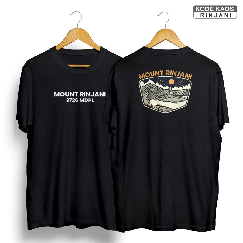 RINJANI kaos pendaki kaos gunung baju pendaki baju gunung