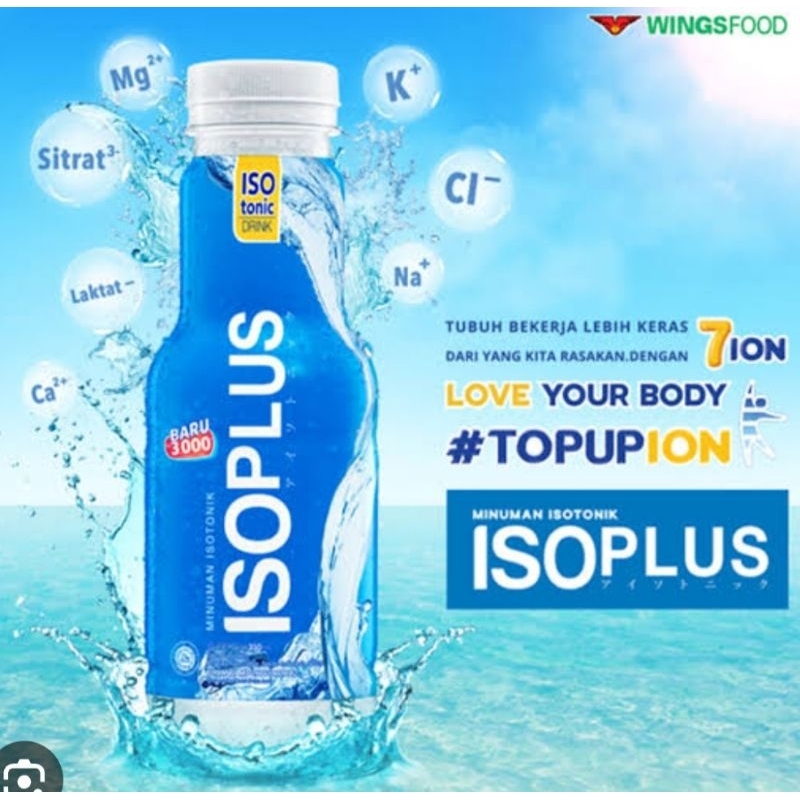 

ISOPLUS MINUMAN ISOTONIC (12 PCS)