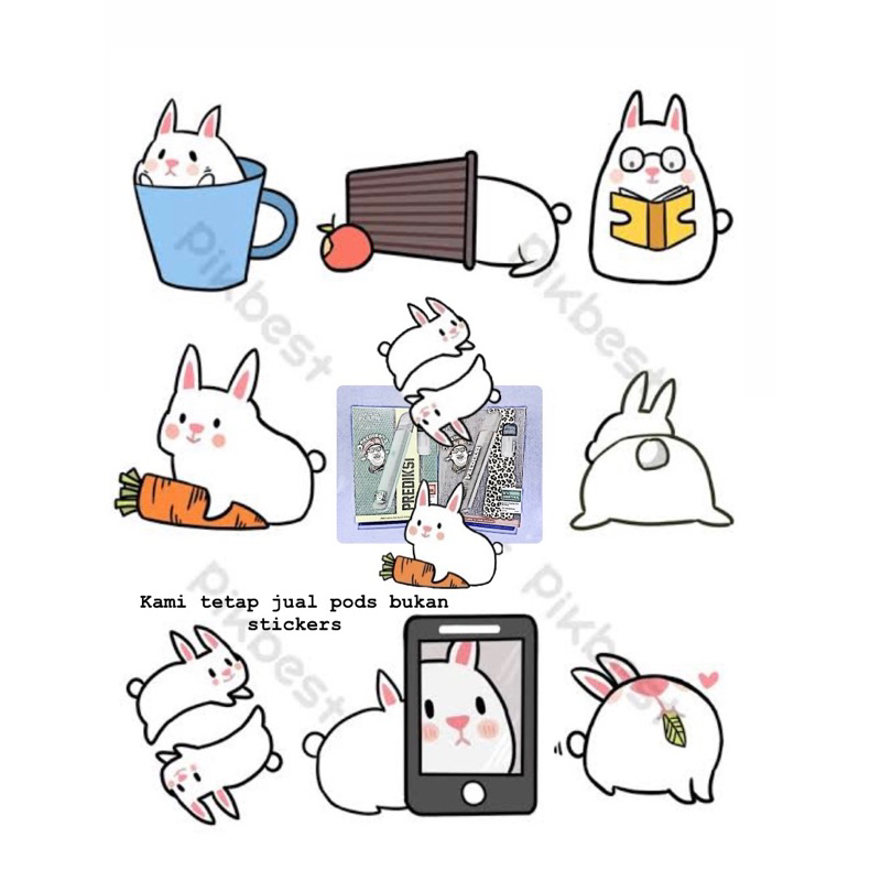 

Label sticker tempel lucu animasi terbaru/ sticker animasi