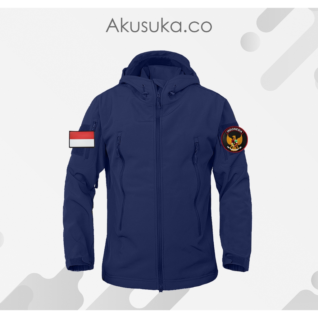(Anti Air) Jaket TAD BRAVO Premium Pria Wanita WaterProof Kualitas Bahan Premium / Jacket Triple Aug
