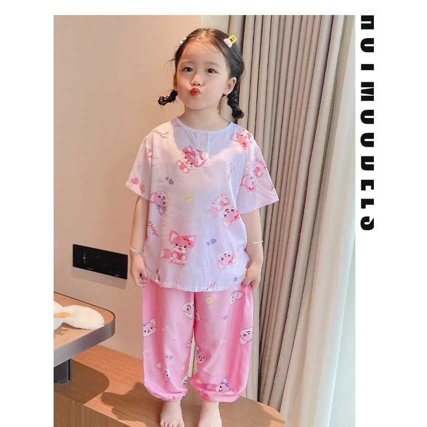 PIYAMA IMPORT COUPLE ANAK DAN IBU PIYAMA ANAK IMPORT COUPLE MOM AND KIDS