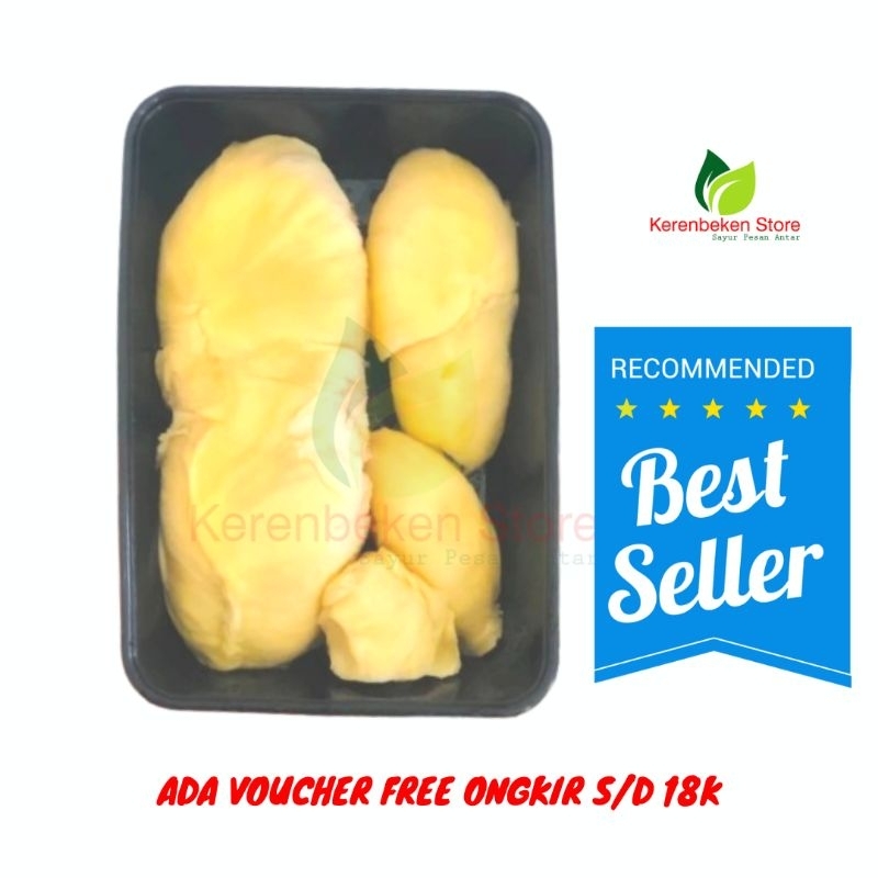 

duren durian montong monthong palu asli per pack 500gr