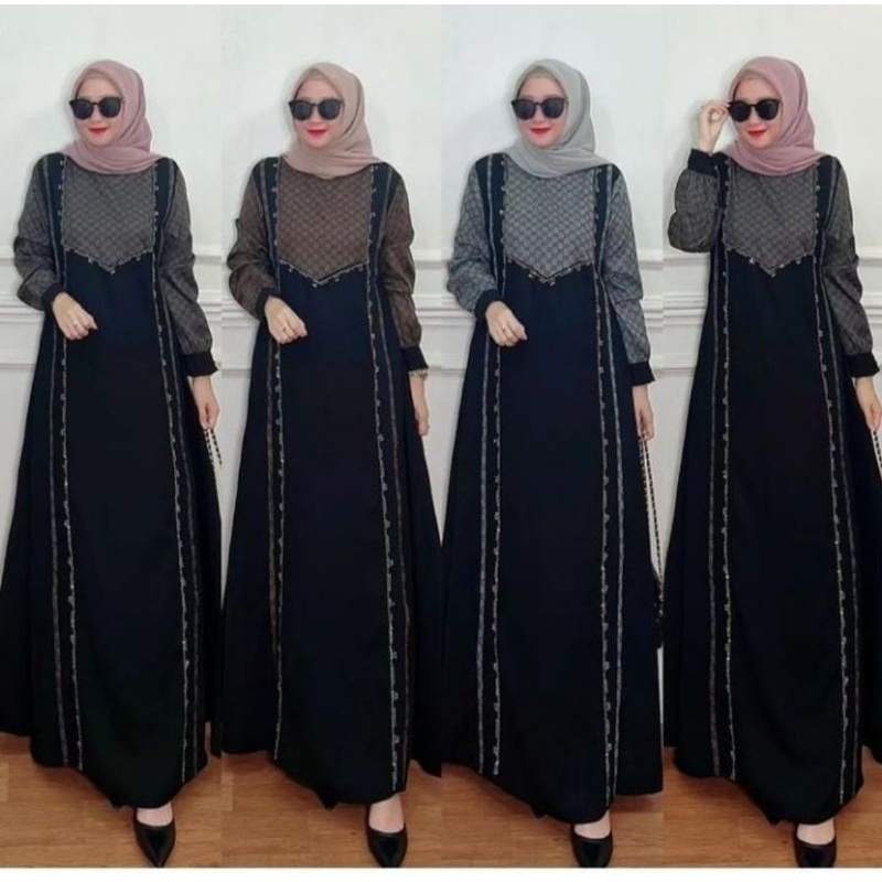 GAMIS ABAYA DRESS TURKI PAYET