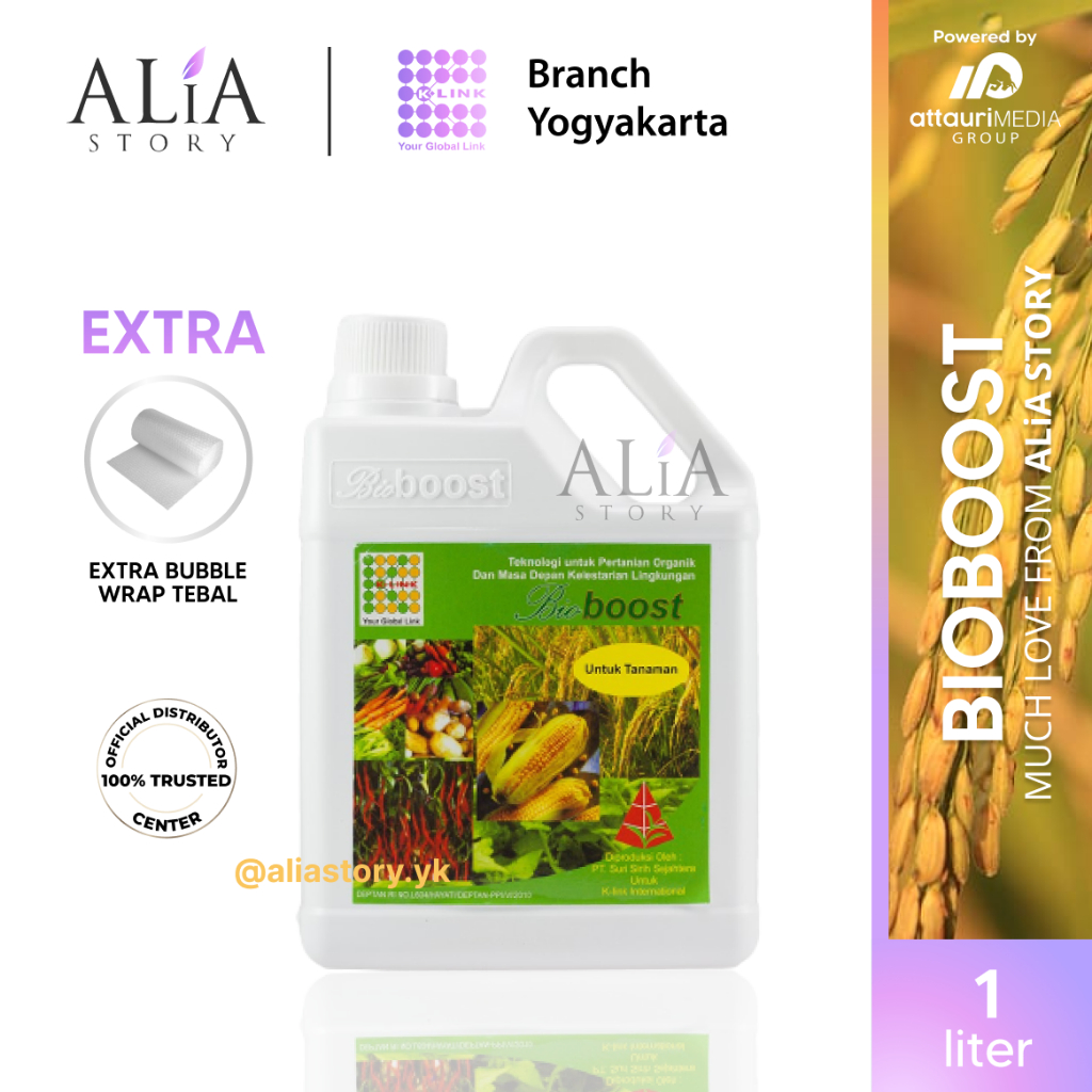 K-Link K BioBoost Pupuk Cair Organik Hayati Bio Bos BioBos Boost 1 Liter Pupuk Tumbuhan dan Hewan Pe