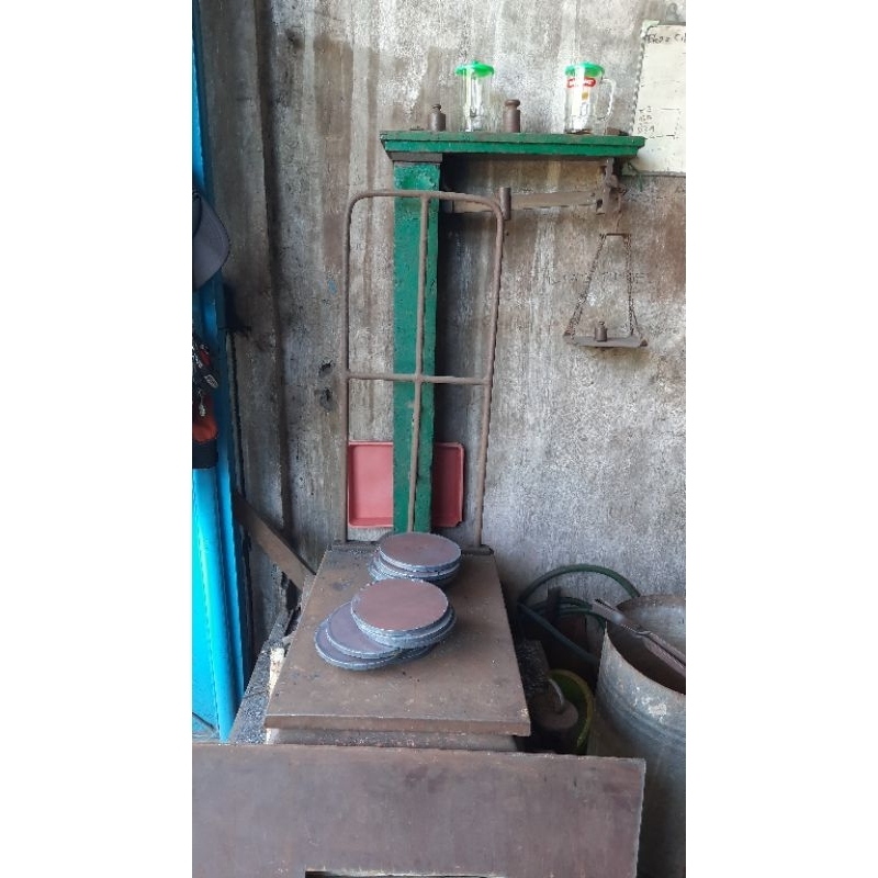 Besi plat bulat tebal 6mm diameter 150mm 1pcs