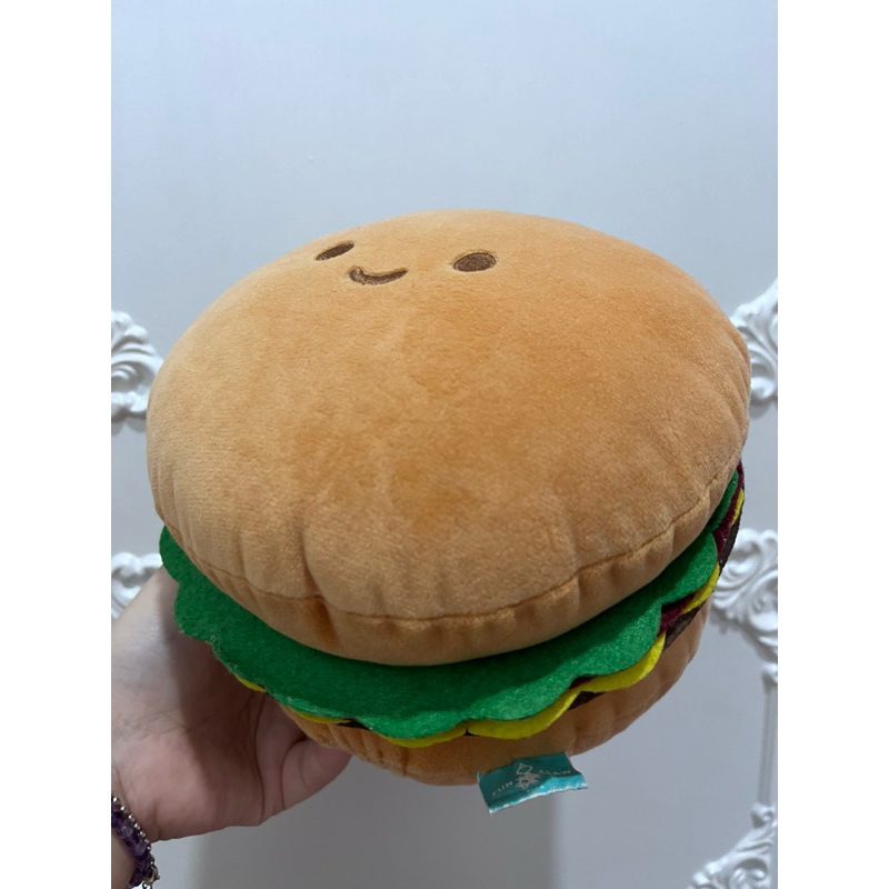 Boneka hamburger funclaw boneka bentuk makanan burger