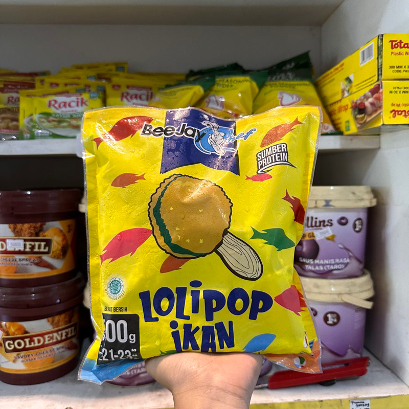 

Beejay lolipop ikan 500g