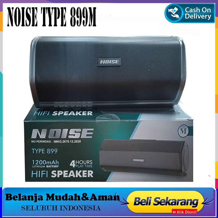 Speaker Portable Pemutar Musik Multimedia Noise 899M Bluetooth USB FM | Speaker Bluetooth Mini Noise