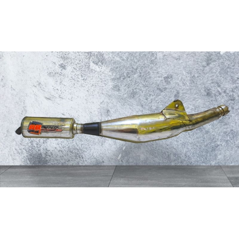 knalpot original bobok  fizr/force1/f1z r bobok spec road race tanpa leheran