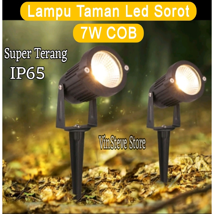 Lampu Taman LED Sorot 7 Watt COB
