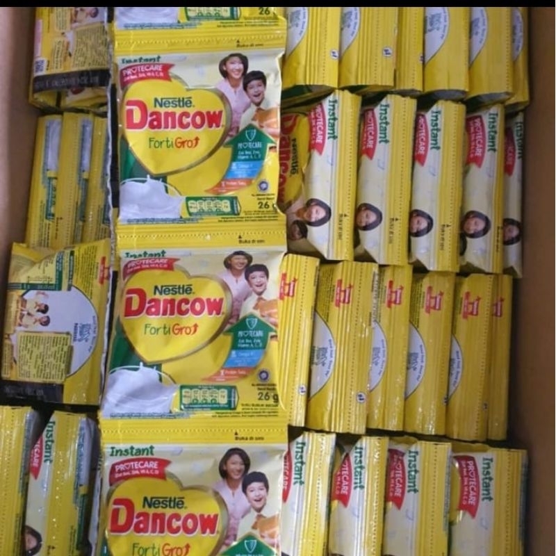 

Susu Dancow vanila sachet 1 renceng isi 10