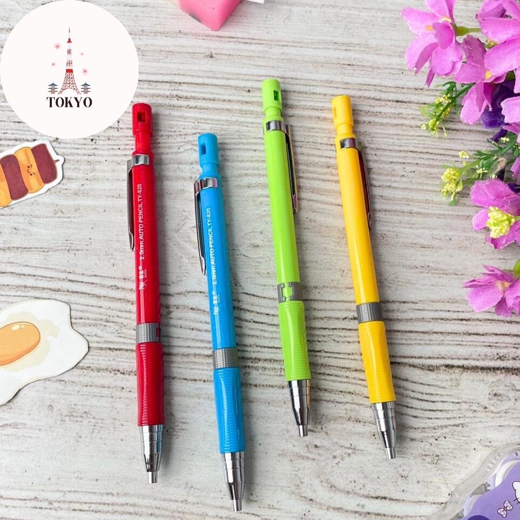 

Pensil Cetek Mekanik Ukuran 2.0 TY-820 PCM-1109 Stationary