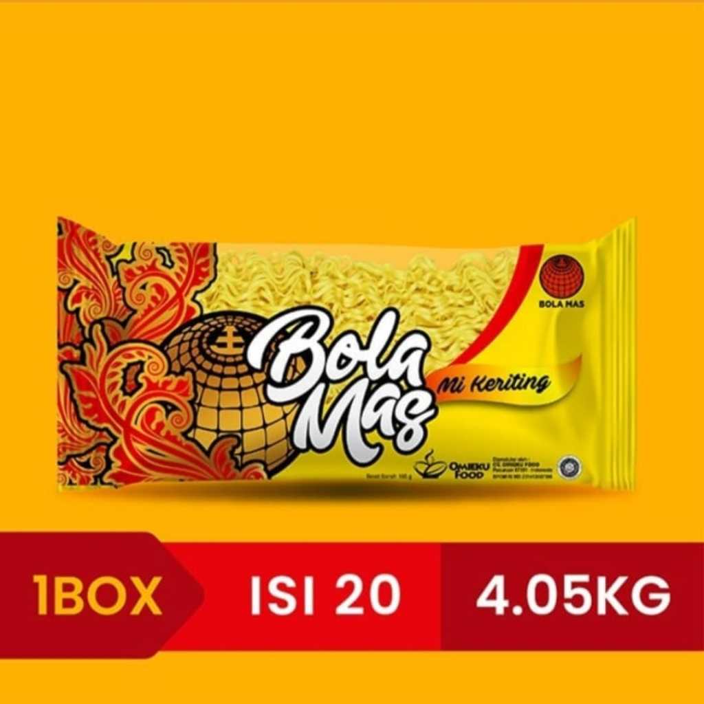 

Mie Keriting Bola Mas 200 gr