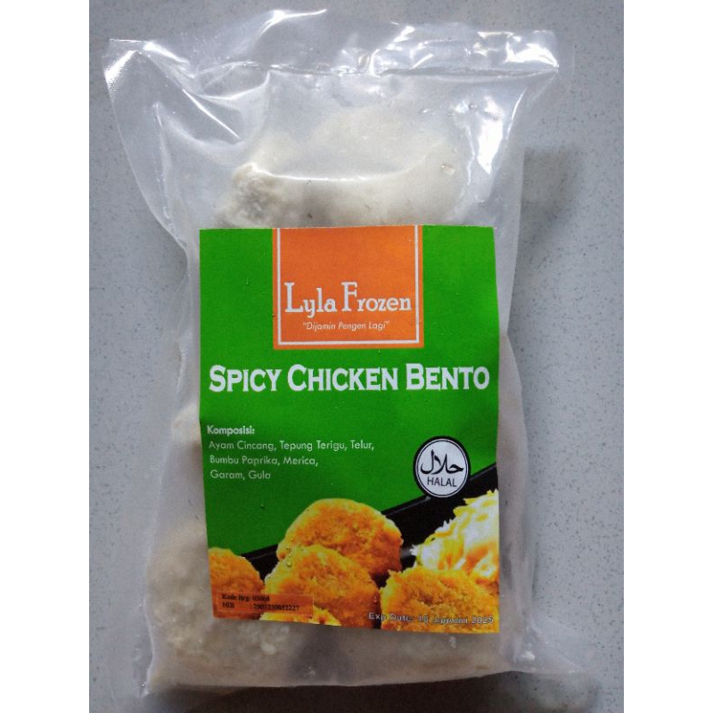 

Puri Segar Shop, Spicy Chicken Bento Isi 10 Pcs
