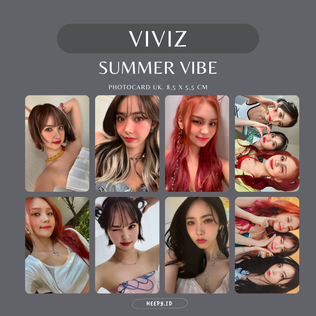 [VIVIZ] UNOFFICIAL PHOTOCARD VIVIZ SUMMER VIBE