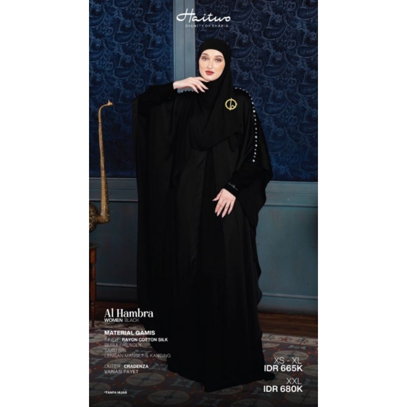 SET SARIMBIT HAITWO AL HAMBRA SARIMBIT MEWAH EKSLUSIF