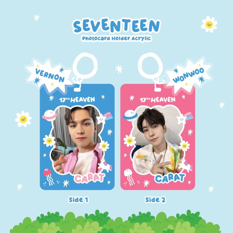 (PRE ORDER) ACRYLIC PHOTOCARD HOLDER SEVENTEEN
