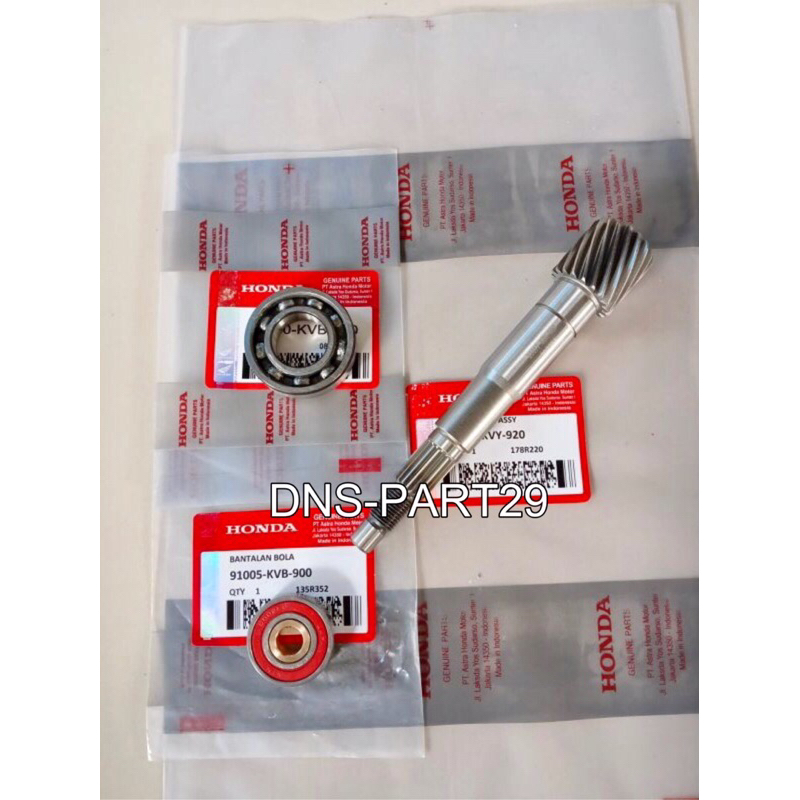 AS PULLY PLUS BEARING CVT GARDAN HONDA BEAT KARBU SCOOPY KARBU SPACY KARBU KVY