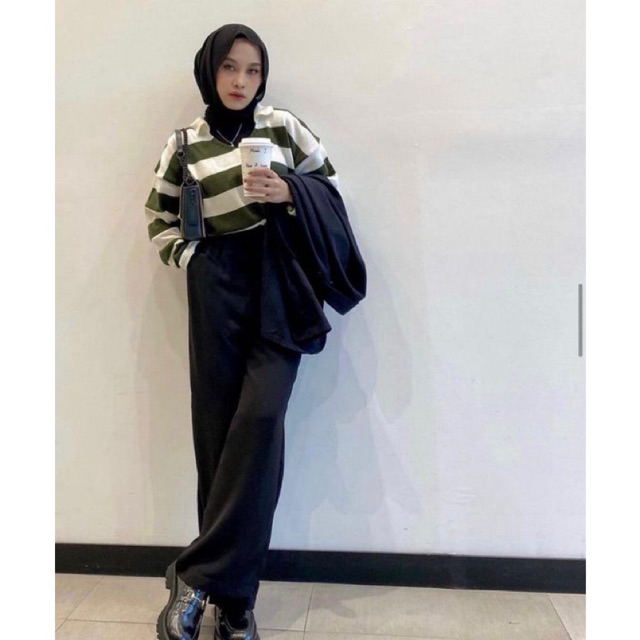 SWEATER RAJUT CROP TOP ALDA / SWEATER BLASTER CROP TOP FUJI PREMIUM