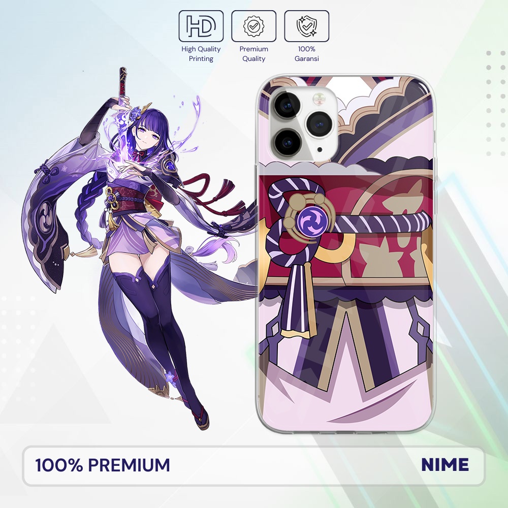 Nime Premium Case Genshin Impact - Raiden Shogun Baal Suit