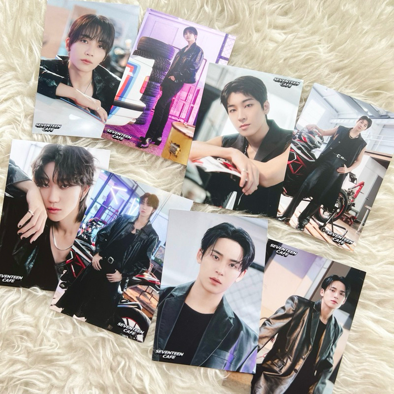 [ ✅🇮🇩 READY OFFICIAL] SEVENTEEN JAPAN CAFE 2023 ~FUTURE IN THE PAST ~ Postcard Set Goods (Jeonghan /