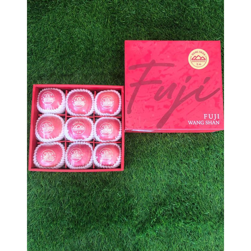 Apel Fuji Wangshan Tato Isi 9 Pcs/Box
