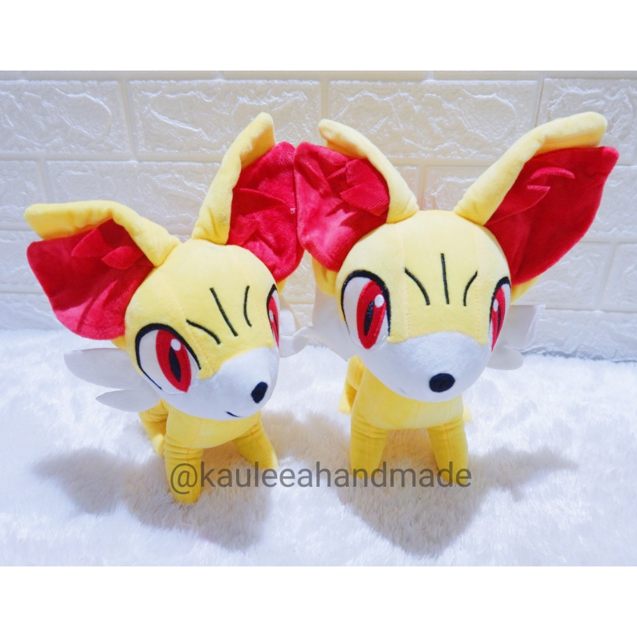 Boneka pokemon fenekin ori pokemon center