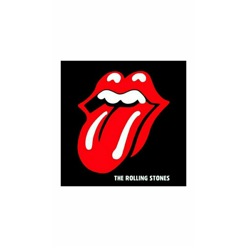 

sticker band rock the rolling Stones UK besar dan bahan anti air