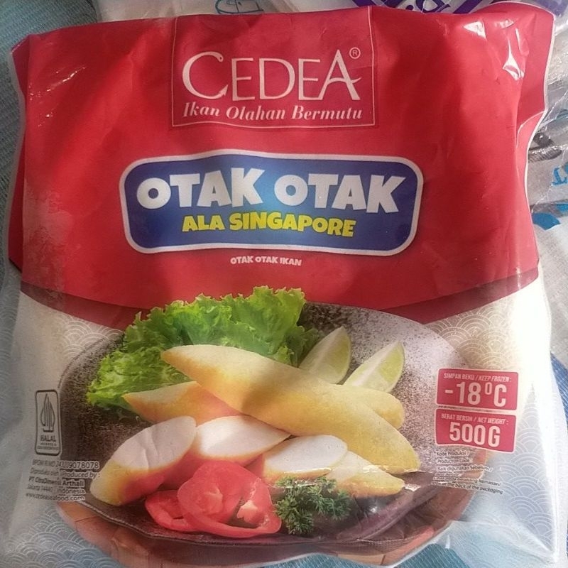

Cedea Otak-Otak Singapore 500 gr 5 pcs