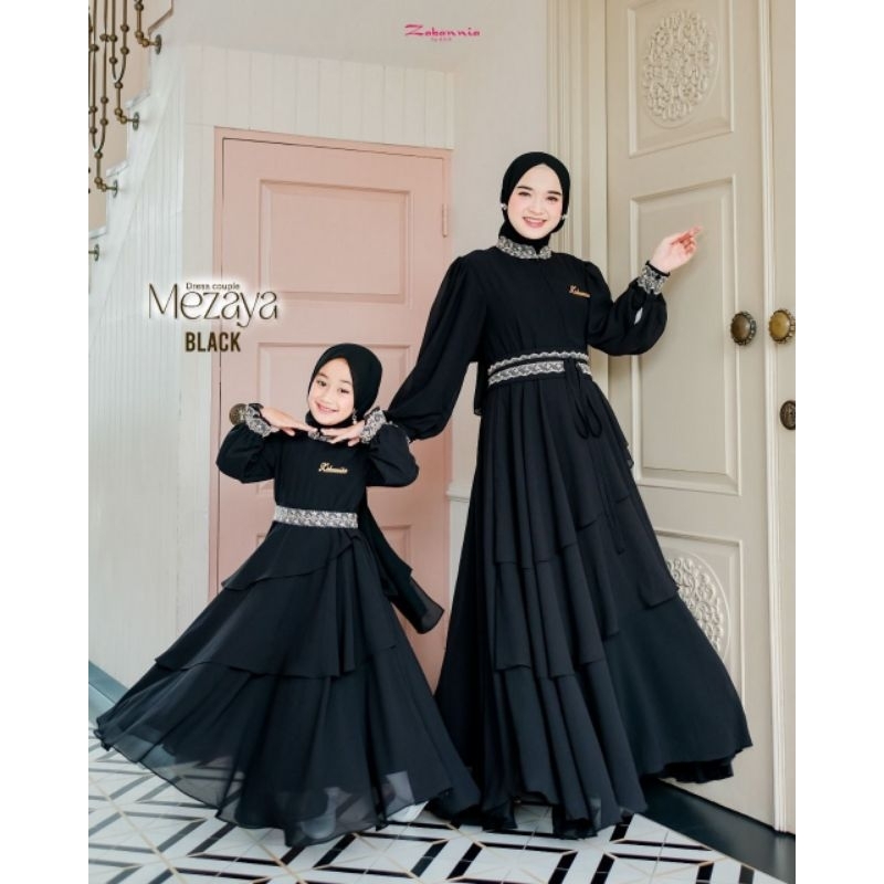 Zabannia Mezaya Dress Kids Set Pashmina